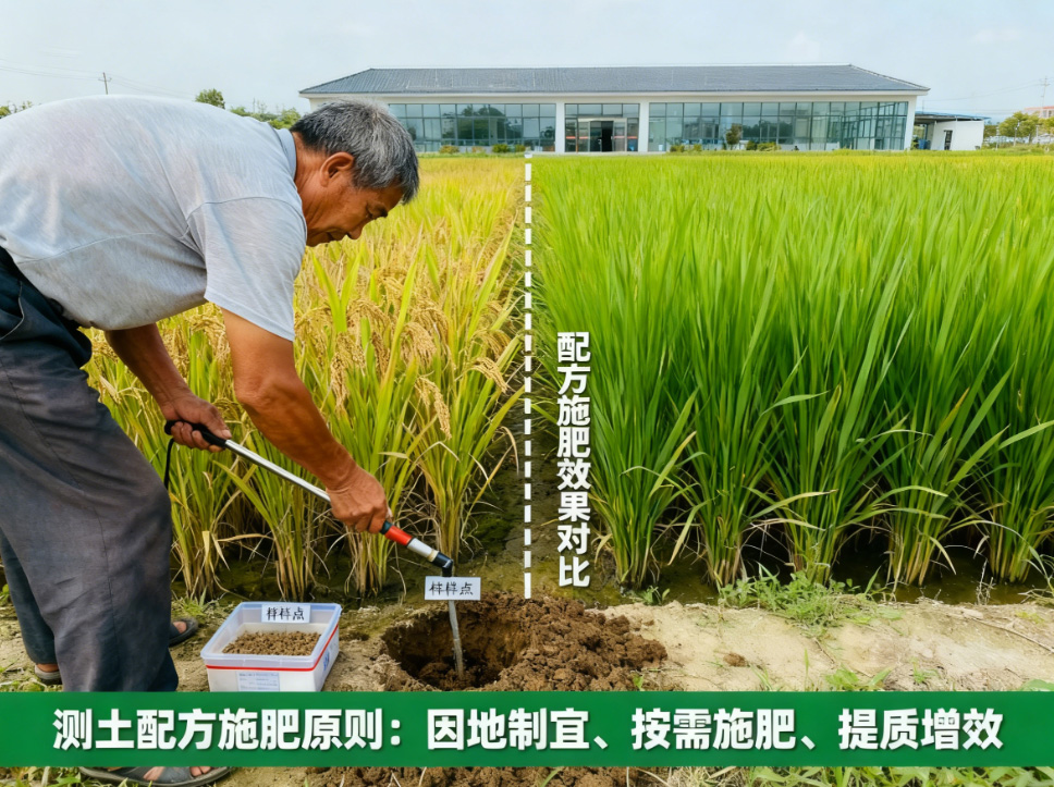 水稻测土配方施肥原则
