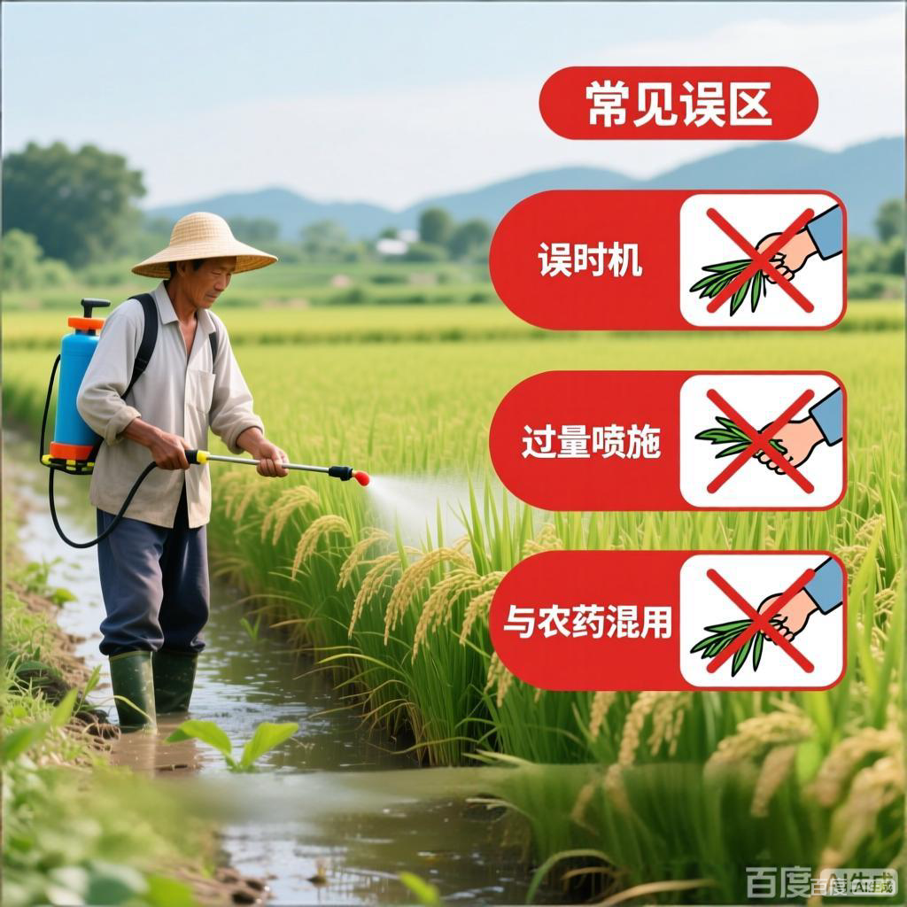 喷施叶面肥的3个常见误区